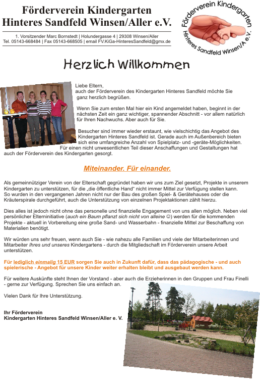 Vorstellung F�rderverein1